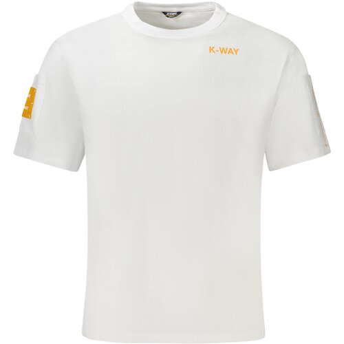 K-Way SHORT SLEEVE T-SHIRT MEN WHITE Cene
