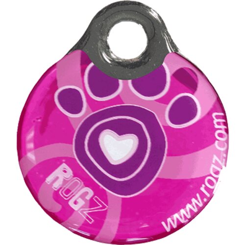 Rogz ID privezak za pse Pink Paw Cene