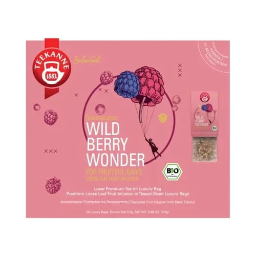 Teekanne Bio Luxury Bag Wild Berry Wonder