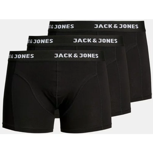 Jack & Jones Anthony Oprijete boksarice 3 Piece Črna