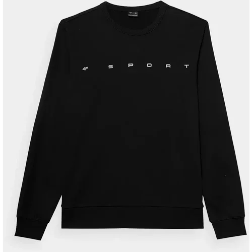 4f Men's Cotton Sweatshirt - Black