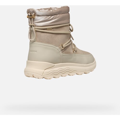 Geox Beige women's ankle boots Spherica 4X4 Abx - Women's Cene
