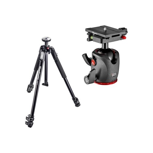Manfrotto Tripod SET MT190X3-BDL 190X3 Alu with Ball Head Q6 Slike