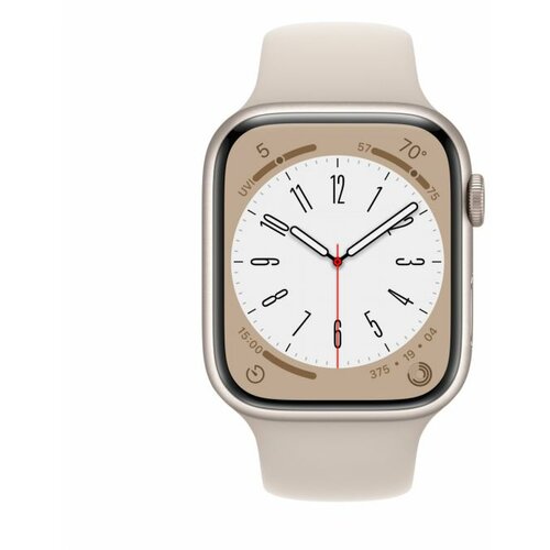 Apple watch series 8 gps 45 mm - starlight MNP23SE/A Cene