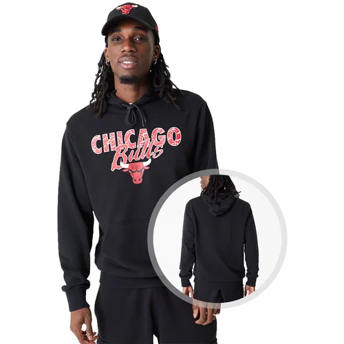 New Era chicago bulls team script pulover s kapuco