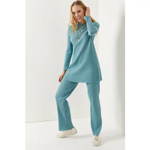 Olalook Two-Piece Set - Turquoise - Relaxed fit