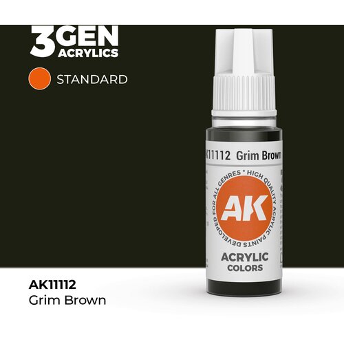 AK Interactive Grim Brown 17ml - 3rd Gen Akrilna Boja AK11112 Cene