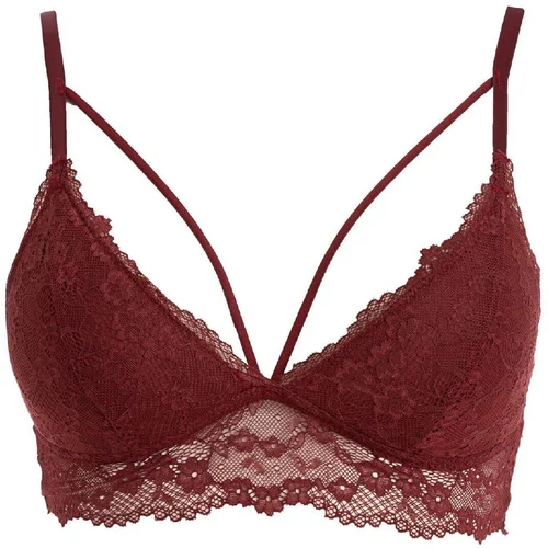 Defacto Fall In Love Padded Lace Bralette