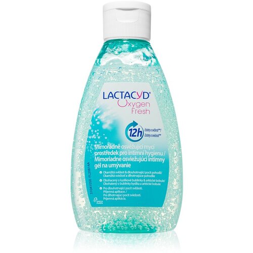 Lactacyd Oxygen Fresh osvježavajući gel za či&amp;scaron;ćenje za intimnu higijenu 200 ml Slike