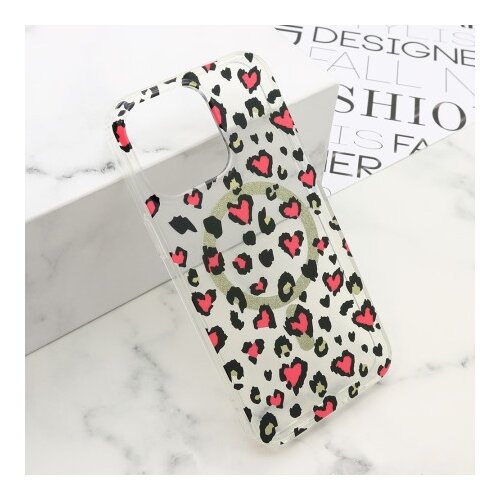  Futrola leopard magsafe za iphone 15 pro max (6.7) roze ( F120810 ) Cene