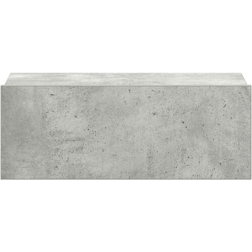 VidaXL viseći noćni ormarić siva boja betona 40x30x15 cm od iverice Slike