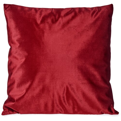 GIFTDECOR ukrasni somotni jastuk 45x45 crveni Slike