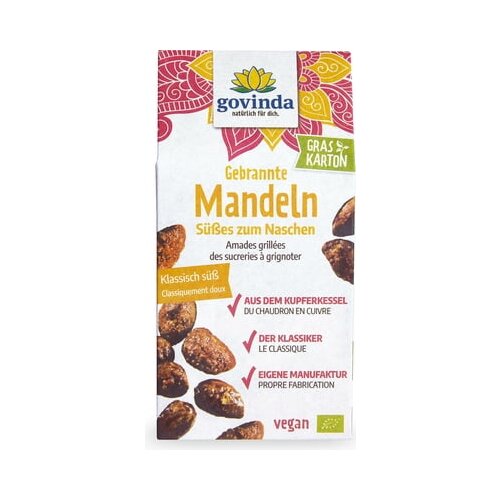 Govinda bio praženi mandlji Cene