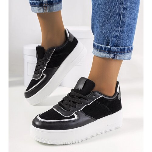 Gemre Black women&amp;#039;s sneakers Statela Slike