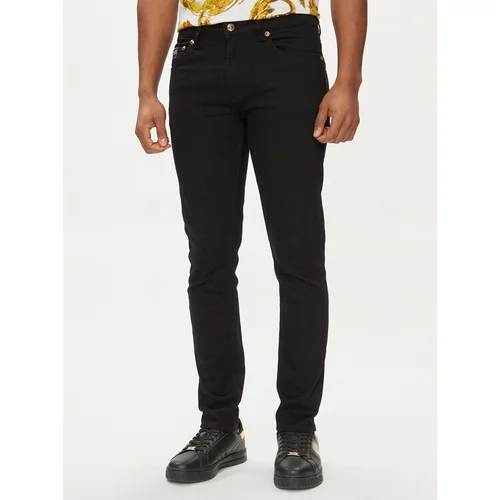 Versace Jeans Couture Jeans hlače 76GAB5D0 Črna Slim Fit