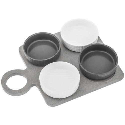 Villa Altachiara set od 4 zdjele za posluživanje s pladnjem Yin & Yang, 29 x 21,5 cm Cijene