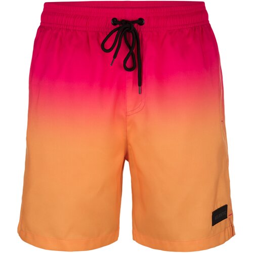 Atlantic Mens Swimming Shorts - pink/orange Slike