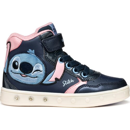Geox čevelj gležnjar J568WH J SKYLIN GIRL H C0694 0BCKN STITCH D navy/pink 28 Cene