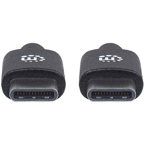 Manhattan kabel USB 2.0 Type-C, 3A, 60W, 1m, crni 353342 Cene