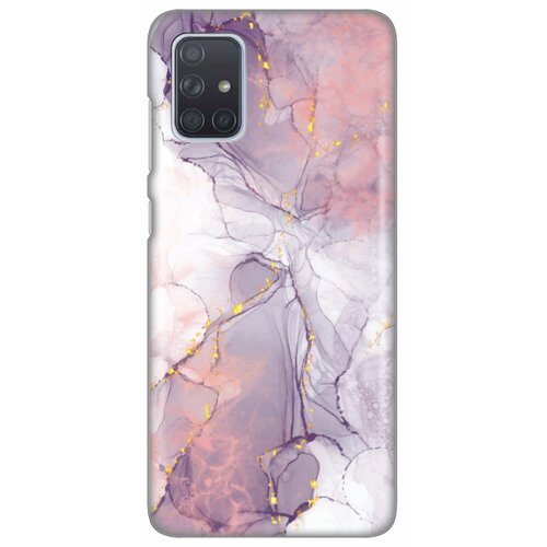 Maska silikonska print za samsung A715F galaxy A71 pink marble Slike