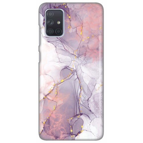 maska silikonska print za samsung A715F galaxy A71 pink marble Slike