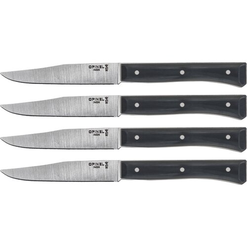 Opinel Table Knives Facette Set of 4 Slate Slike