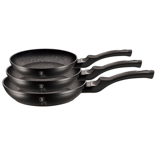 Berlinger Haus berlingerhaus black silver BH-6159 set za cvrtje iz granita, (21400806) Cene