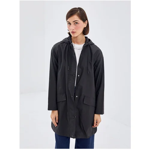 LC Waikiki Lw - Women's Hooded Plain Raincoat