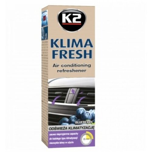 K2 auto care čistilo Klima fresh, 150 ml, Blueberry Cene