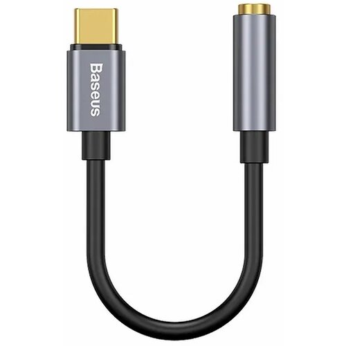Baseus L54 Audio Adapter USB-C + mini jack 3,5 mm (črna+siva), (20628003) Slike