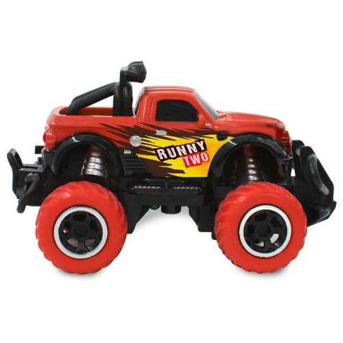 JAMARA auto na daljinsko upravljanje Runny Two, Offroad, crveni 1:43 Slike