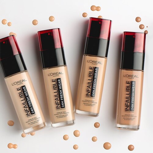 L´Oréal Paris infaillible 24H Fresh Wear Tečni puder 125 Natural Rose Cene
