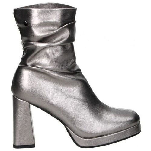 Isteria Gležnjarji BOTINES 23179 MODA JOVEN PLOMO Srebrna Slike