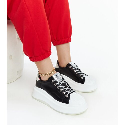 GOE Black platform sneakers Cene