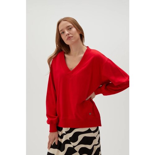 Marisse Women&amp;#039;s Sweatshirt L-Bl-4608 Red Slike