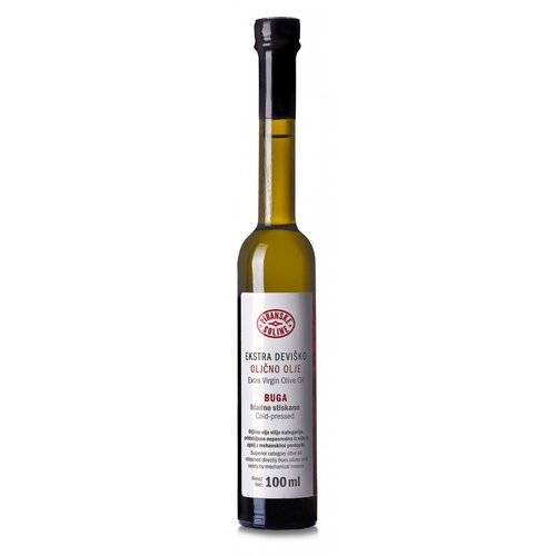 SOLINE Pridelava soli d.o.o. Ekstra deviško oljčno olje Buga 100 ml Cene