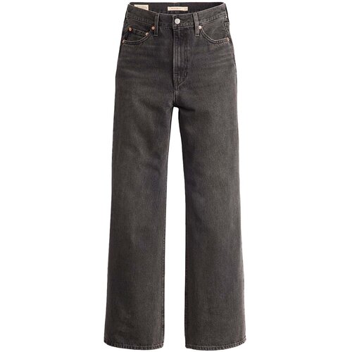 Levi&amp;#039;s Hlače Ribcage Wide Leg H223 Swipe Up Črna Slike