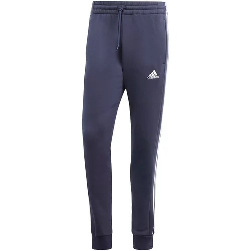 ADIDAS SPORTSWEAR Športne hlače 'Essentials' temno modra / bela