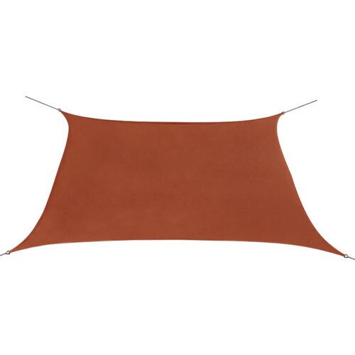 VidaXL 42307 Sunshade Sail Oxford Fabric Square 3,6x3,6 m Terracotta Slike