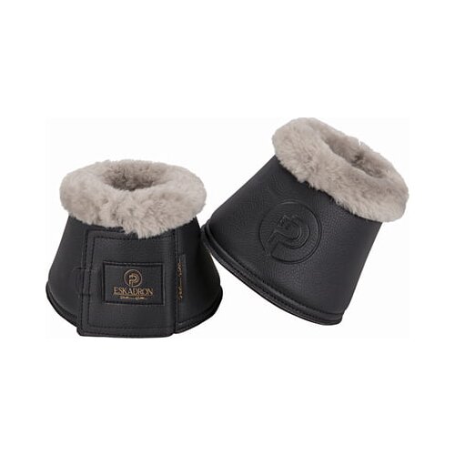 ESKADRON Skakalni zvonci za kopita FAUX LEATHER FF, black - S Slike