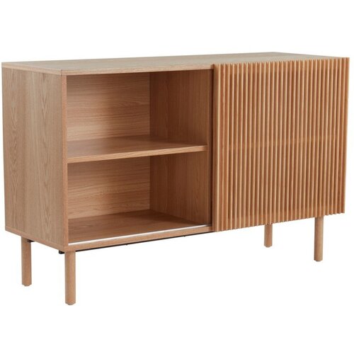 Jotex Omarica v jesenovem dekorju z drsnimi vrati v naravni barvi 124x80x45 cm Sion &amp;ndash; Slike