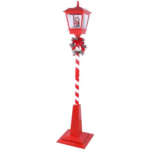  Monti, ulična snežna lampa, crveno-bela, 188cm Cene