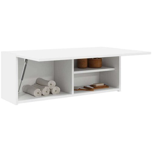vidaXL Kupaonski zidni ormarić bijeli 80x25x30 cm izrađeno drvo Cene