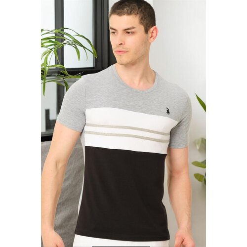 Dewberry T8593 MEN'S T-SHIRT-PLAIN GREY Cijene