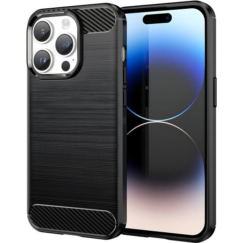Oem Ohišje Carbon Shield TPU za Samsung Galaxy S25 - Črna Cene