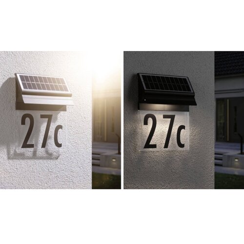 PAULMANN 94694 - LED/0,2W IP44 solarni kućni broj neda 3,7V Slike