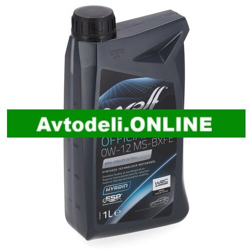Wolf motorno olje 0W-12 1L Cene