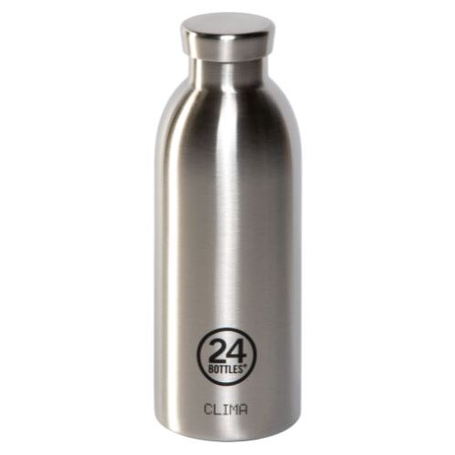 24 Bottles Clima Bottle Brushed Steel, 500 ml Slike