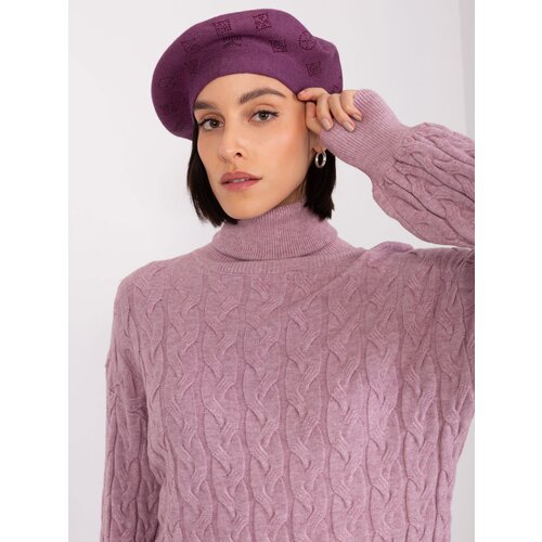 Wool Fashion Italia Cap-AT-CZ-2318.27-dark purple Cijene
