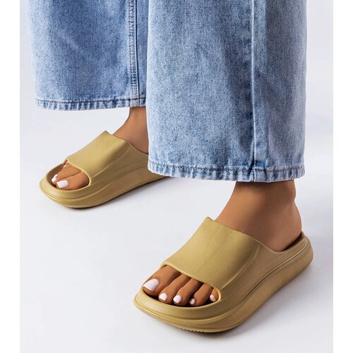  Beige rubber flip-flops Labrecque Slike